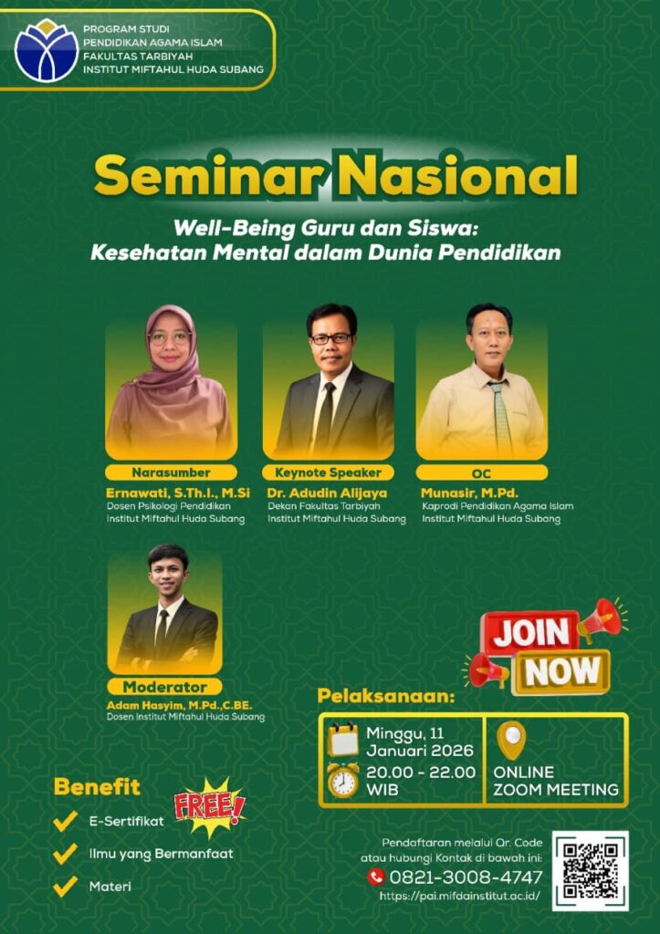 Seminar Nasional Prodi Pai Institut Miftahul Huda Subang
