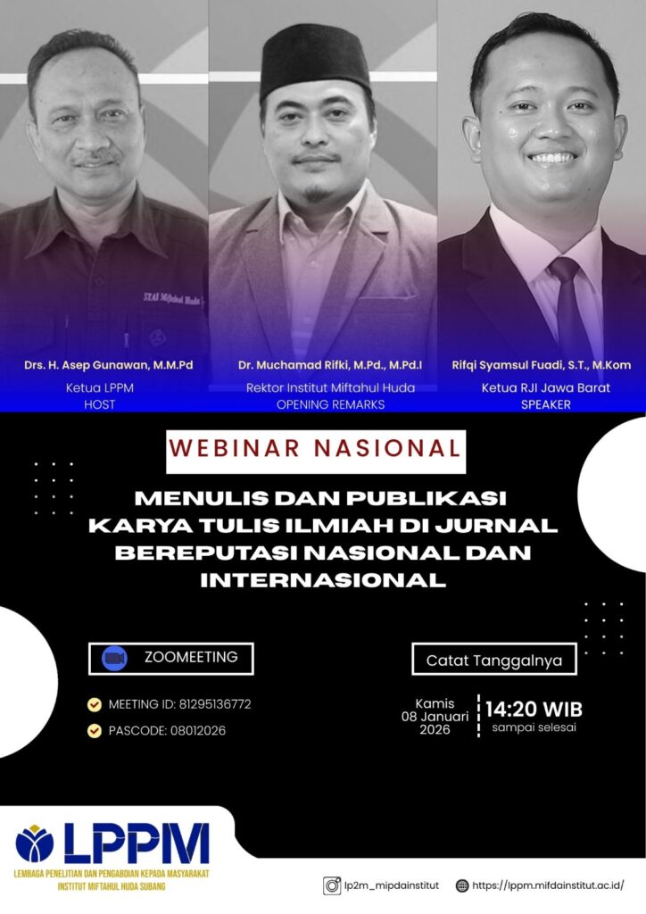 Menulis dan Publikasi Karya Tulis Ilmiah di Jurnal Bereputasi Nasional dan Internasional,